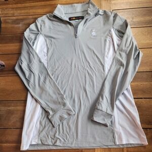 Women's Quick Dry Performance Equestrian Rider Longsleeve Shirt,  Size L